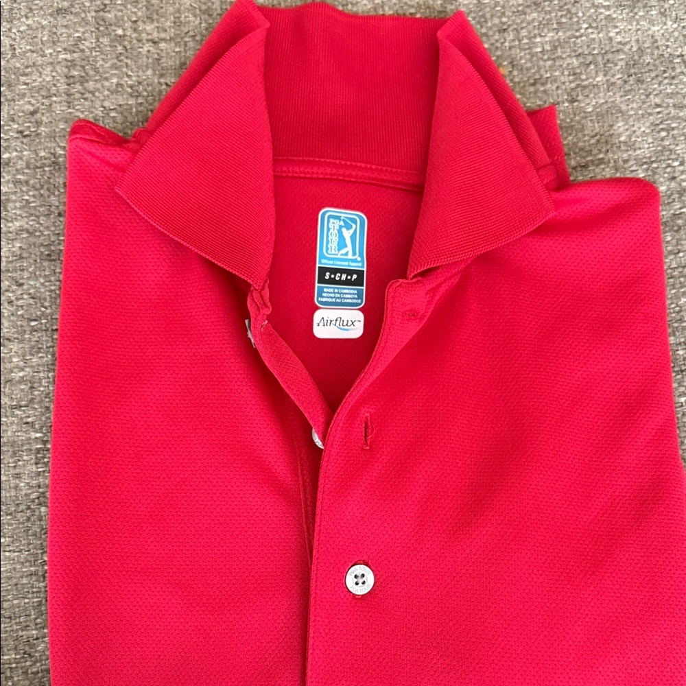 6 piece golf shirt Bundle! Adidas, Nike, pebble beach,PGA -Men's Dri-FIt